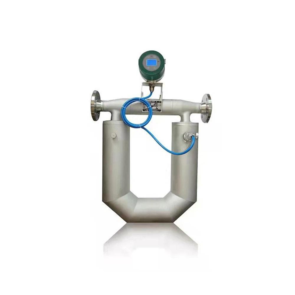 0.1% 0.2% High Accuracy RS485 HART DN50 Liquor Ethanol  LPG Liquid Nitrogen Coriolis Mass Flow Meter
