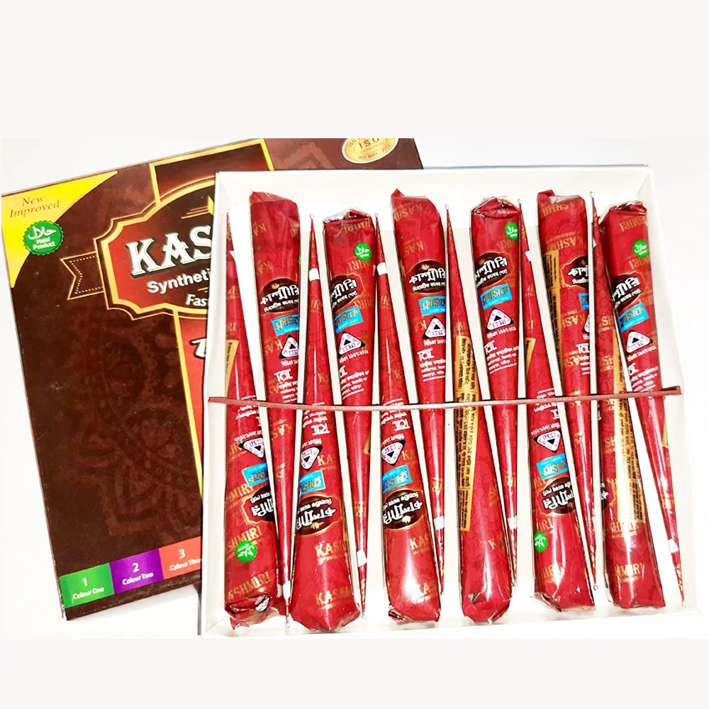 Smart Kashmiri Synthetic Color Paste Non-toxic Mehndi Lasting Duration 2024 Henna Paste Manufacturer