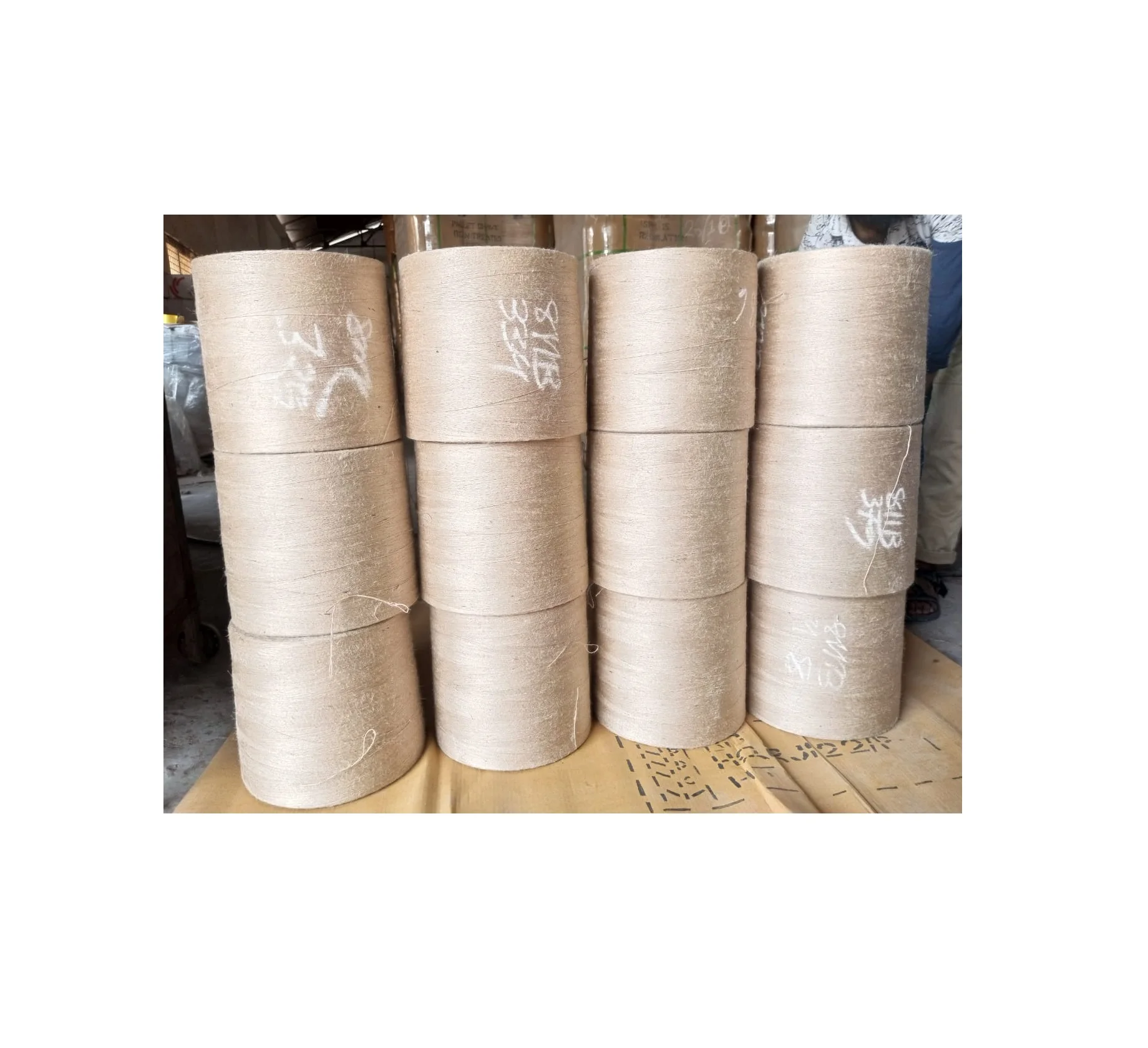 Хорошее качество и Лучшая цена оптовая продажа 100% джутовая пряжа для веревки ориентированная на экспорт веревочная ткань из бангладеш