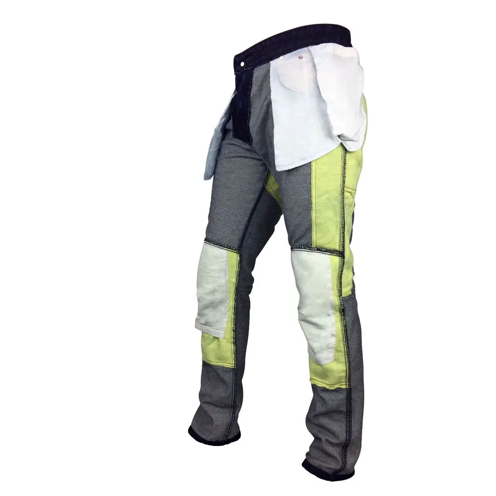 Professional Manufacture Man Denim Full Length Pants New Customized Men Motorbike Racing Denim Jeans Pants