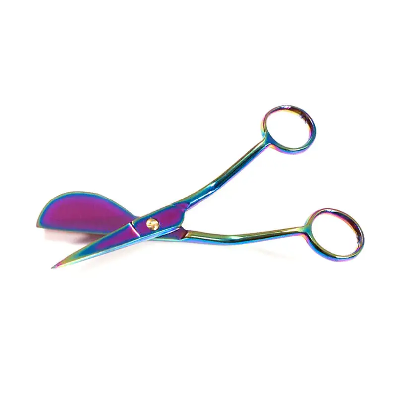 Duckbill Scissors 7' Fabric Stainless Steel Tailor Cutter for Tufting Pelican Napping Shears