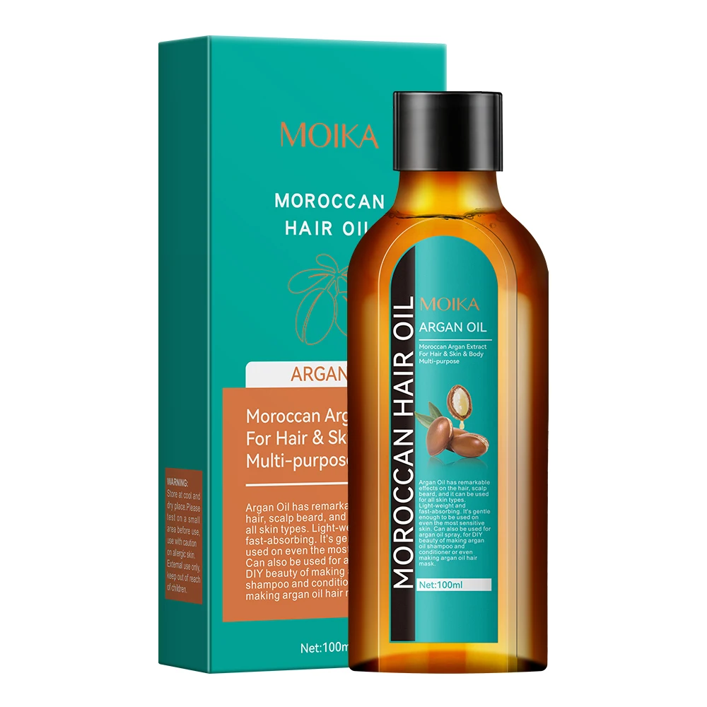 MOIKA оптовая продажа марокановое аргановое масло средство для ухода за волосами органическое Марокко