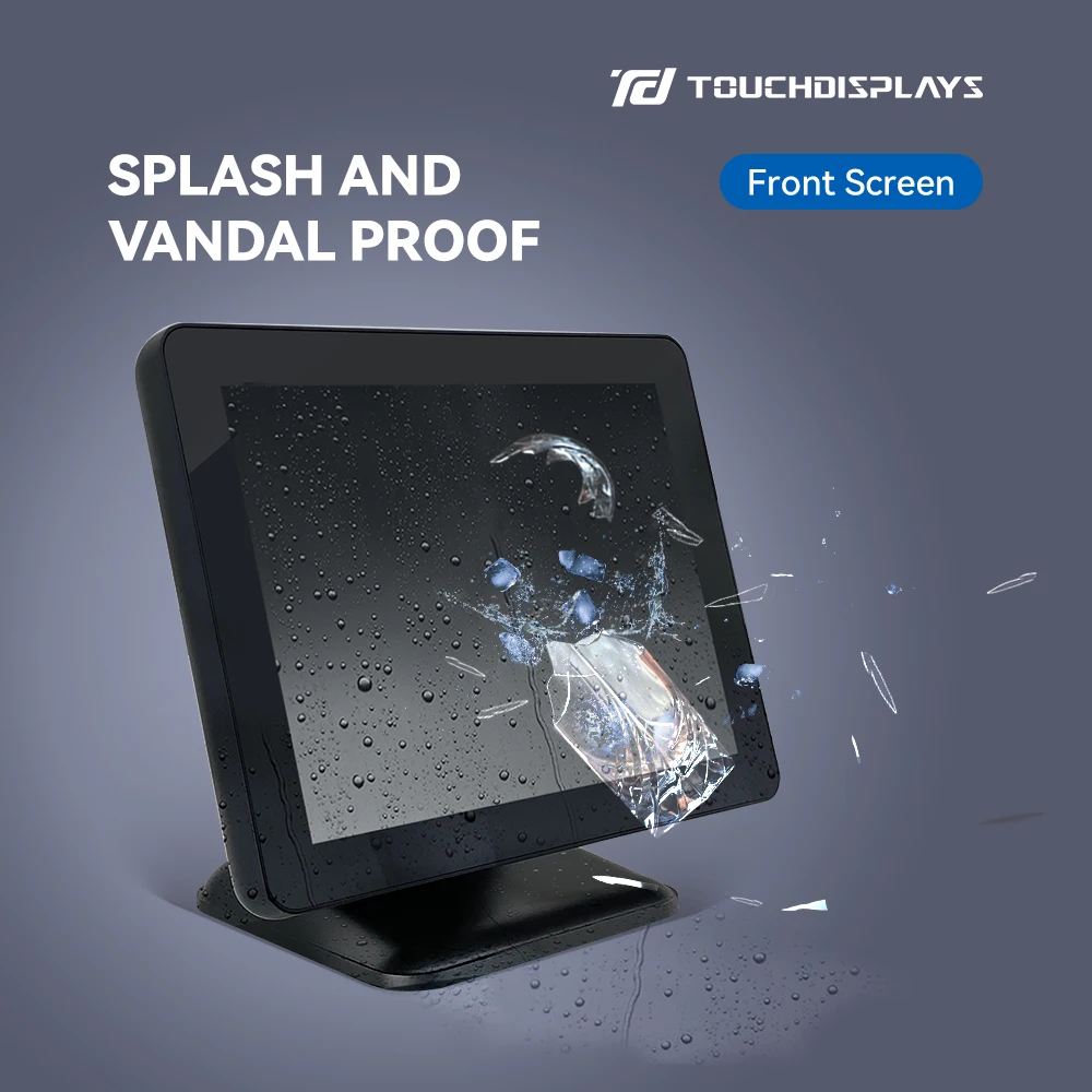 15 inch Caisse Enregistreur Pos system capacitive touch screen with customer display flat panel android pos all in one machine