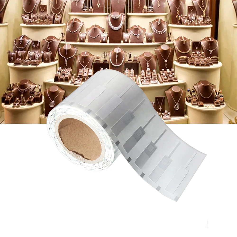 Security anti-theft UHF rfid jewellery jewelry hang tag label for jewelry management system