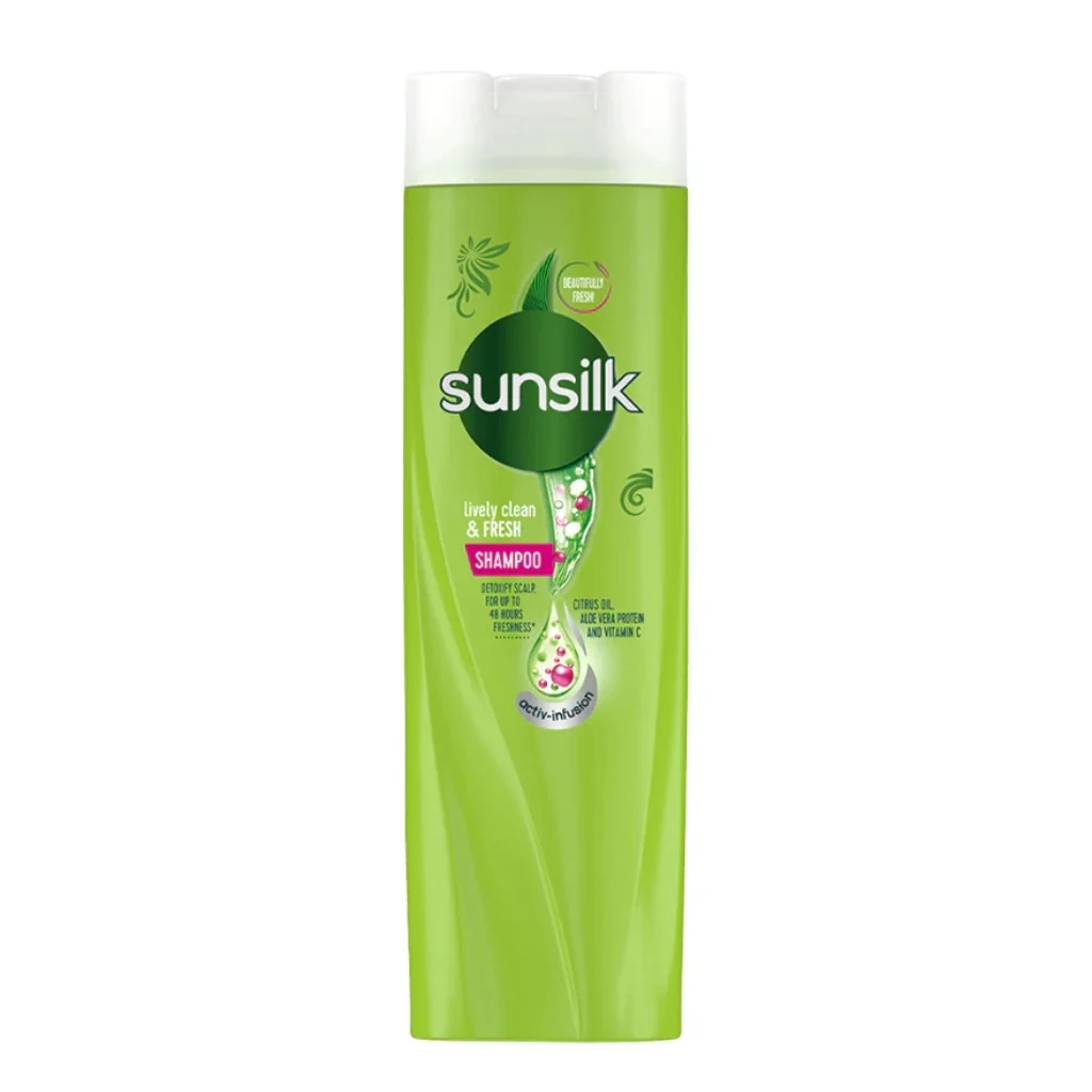 SUNSILK CLEAR & FRESH SHAMPOO [300ML] TOP RATING BEST SELLER HAIR CARE SHAMPOO WHOLESALER MALAYSIA