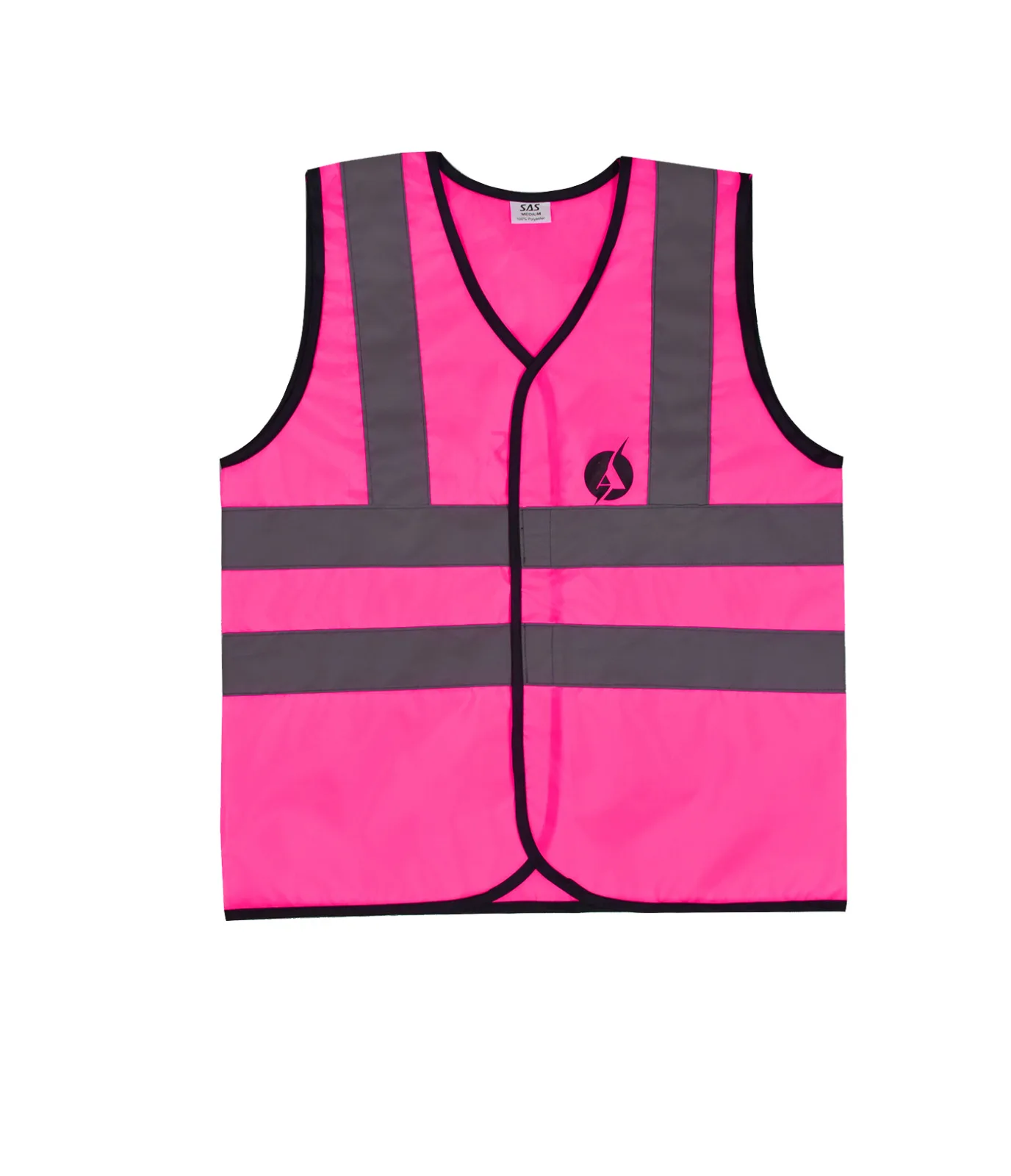 High Visibility Security Clothing Reflective Safety Vest for adults  Made of light weight Taffeta Fabric High Visibility
