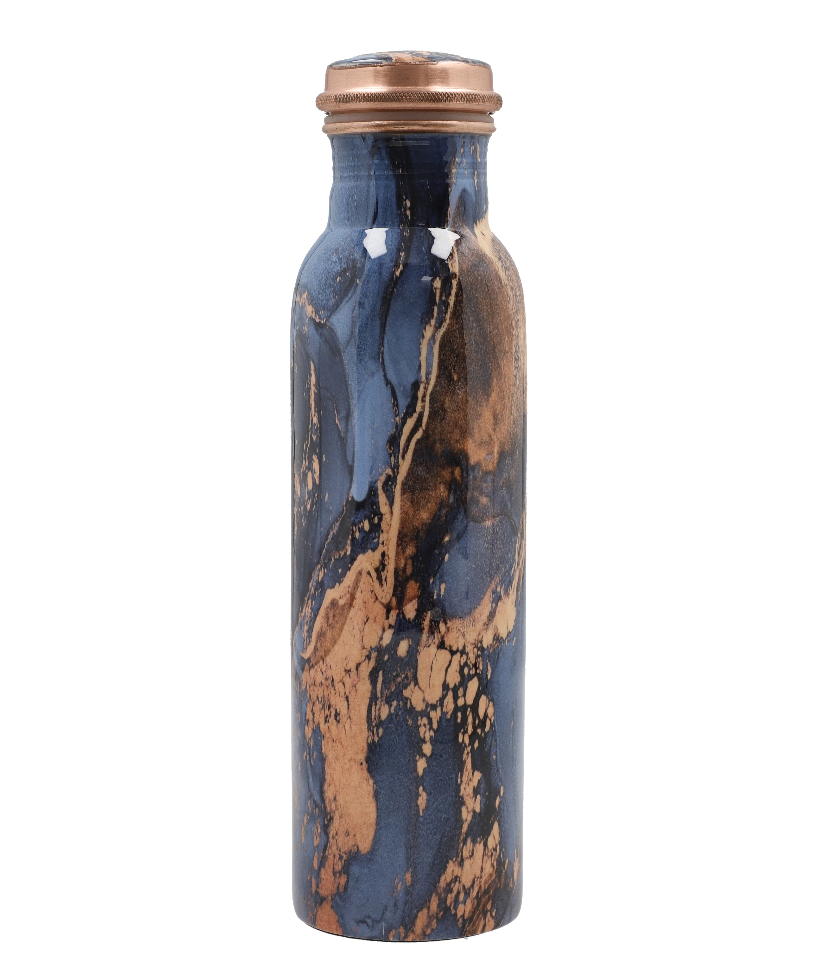 Handcrafted 100% Copper Water Bottle New High Quality Leak Proof Premium Packaging Available in Different Styles for Good Health