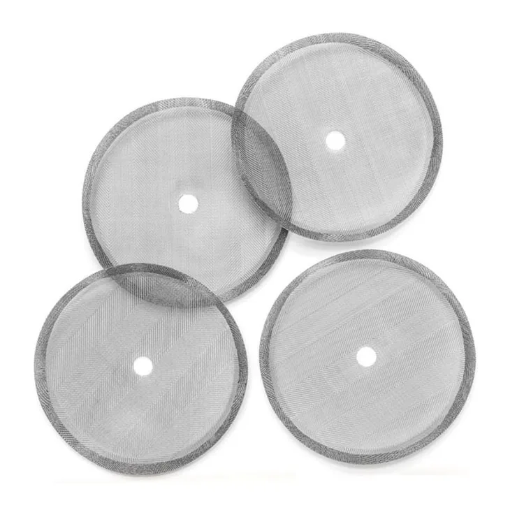 Production Single-Layer Multi-Layer Micro Metal Filter Stainless Steel Wire Mesh Screen Filter Discs