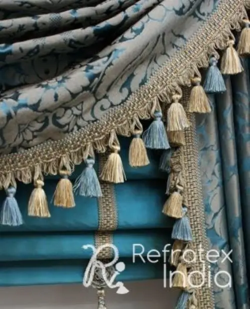 Designer Tassel Fringe Bulk Supplier And Manufacture By Refratex India Made in India for Best Quality And Low Price
