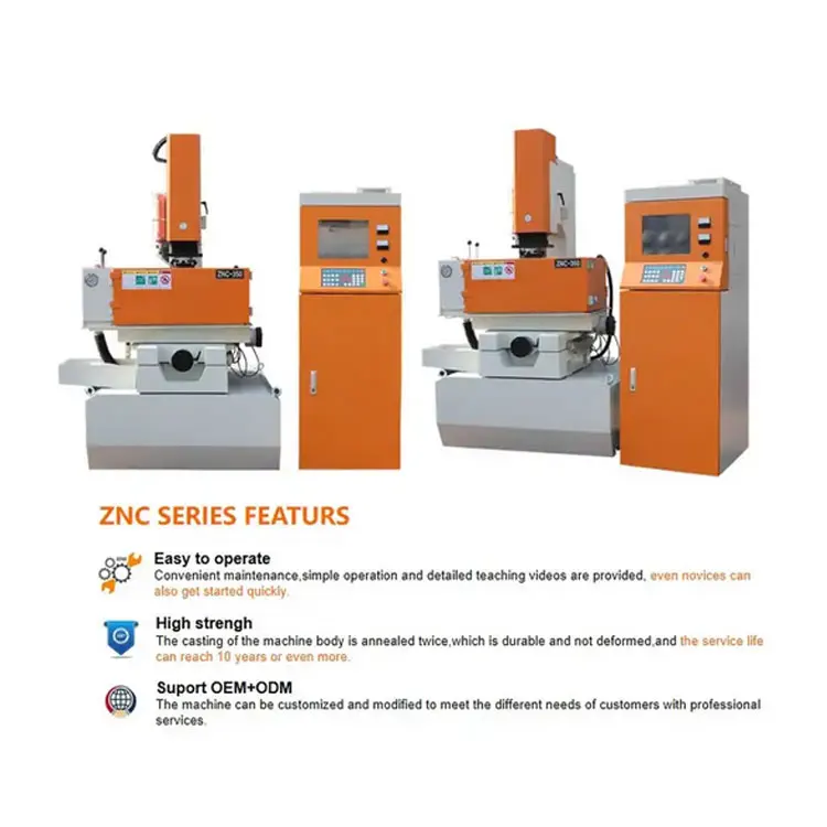 ZNC350 spark electric discharge machine cnc edm spark erosion machine