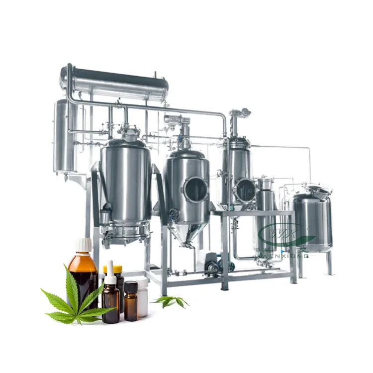 Crude Palm Oil Refining Machine Hemp Oil Essential Oil Extractor Extraction Machine