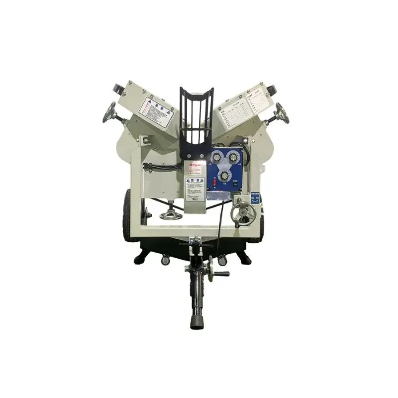 Professional Baseball and Softball 3 Wheel Breaking Ball Pitching Machine Batting Practice
