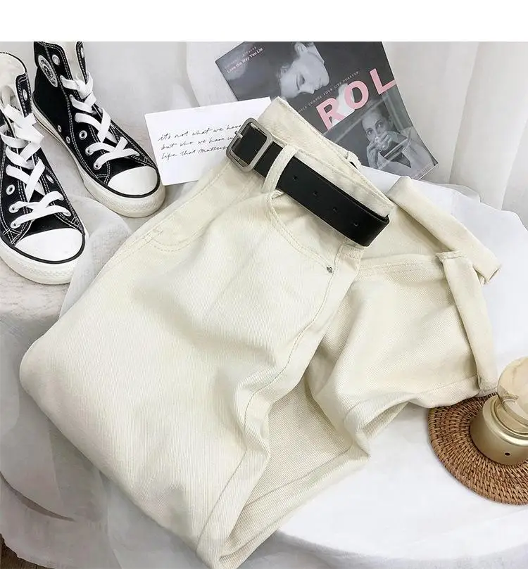 Brand Embroidery Flower Skinny Jeans Beautiful Women Clothing High Waist Pencil Pants Plus Size Mom Jeans Denim