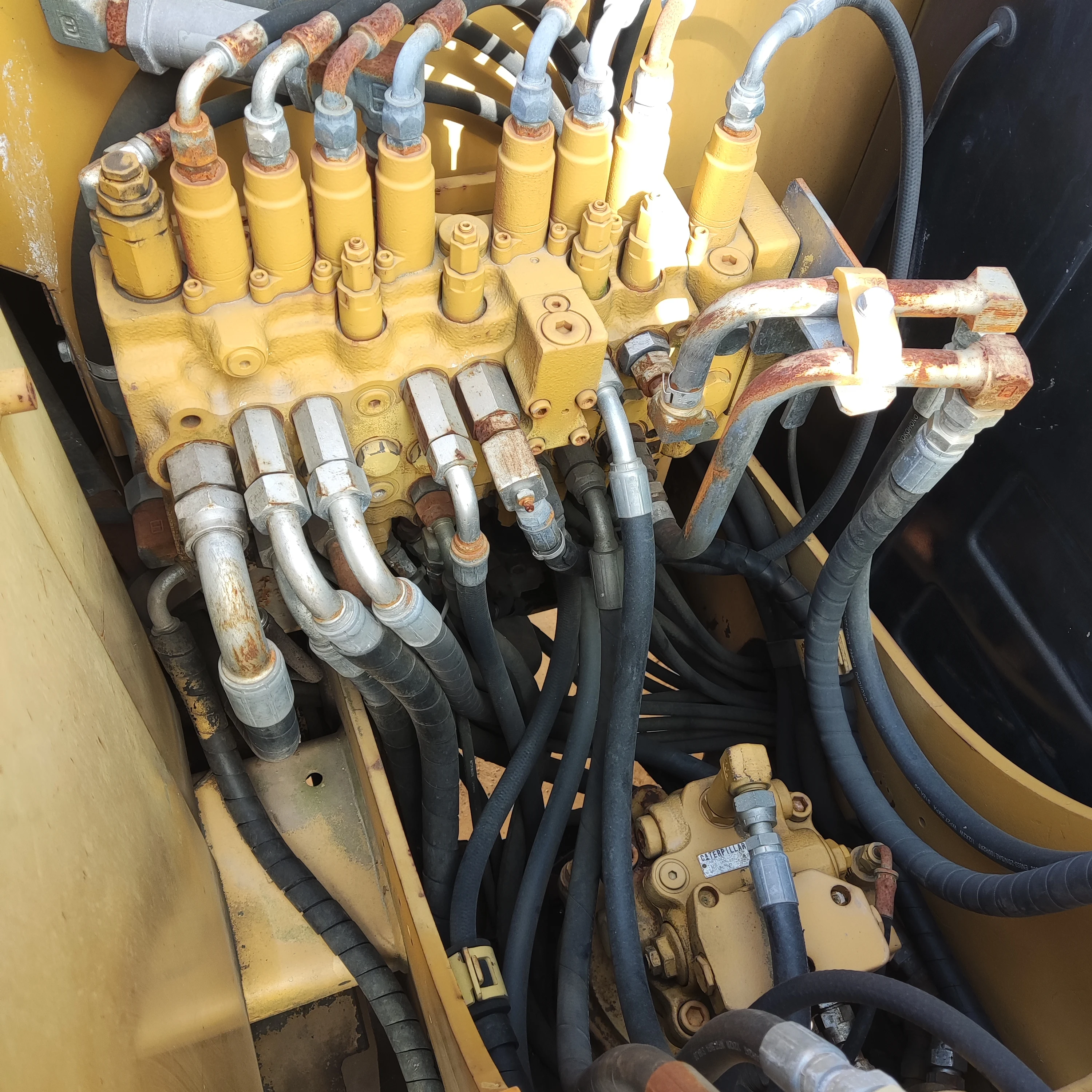 Оригинальный японский б/у гусеничный экскаватор 307D 7 тонн, Гидравлический Гусеничный мини-экскаватор на продажу