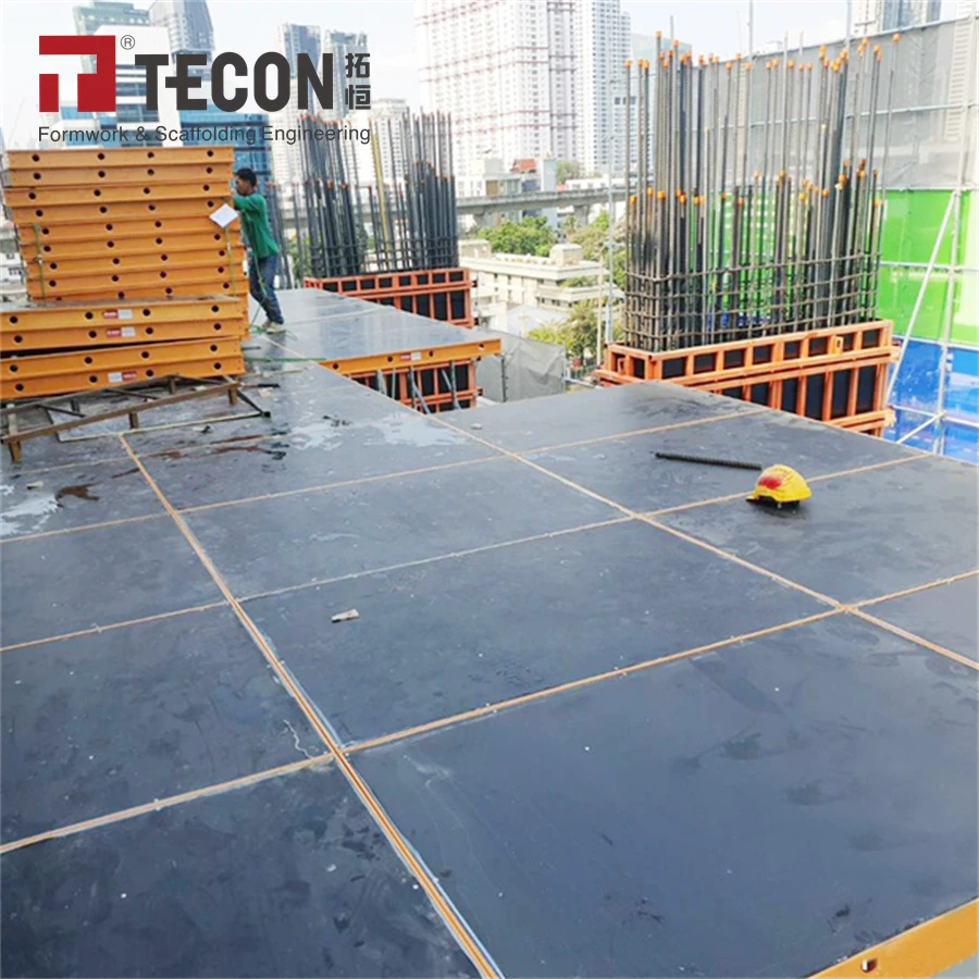 TECON Aluminium Formwork for Construction Panel Frame System with Birch Plywood  DOKA Early Stripping