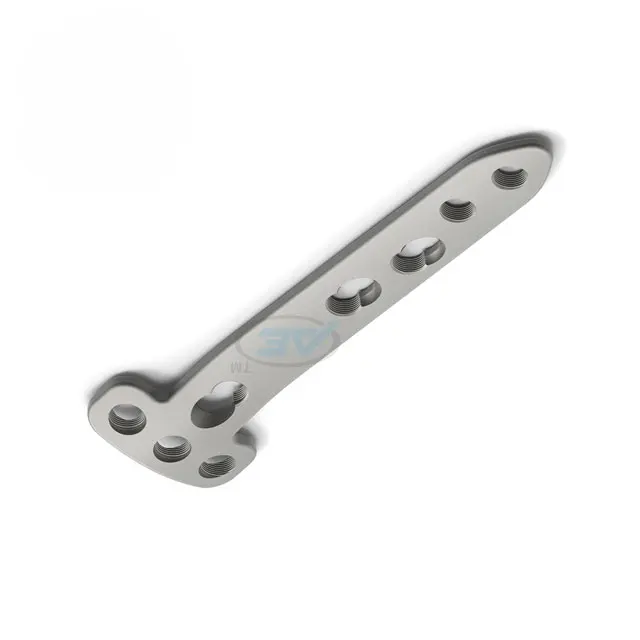 ISO Certified Indian Manufacturer Wholesale Product Orthopedic Implant 4.5mm Titanium Osteotomy Medial High Tibia Locking Plate