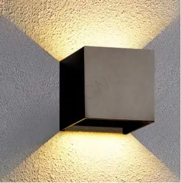 Modern LED Wall Lamps Waterproof up&down Wall Lights 6W 12W Surface Mounted indoor & Outdoor Led wall lights