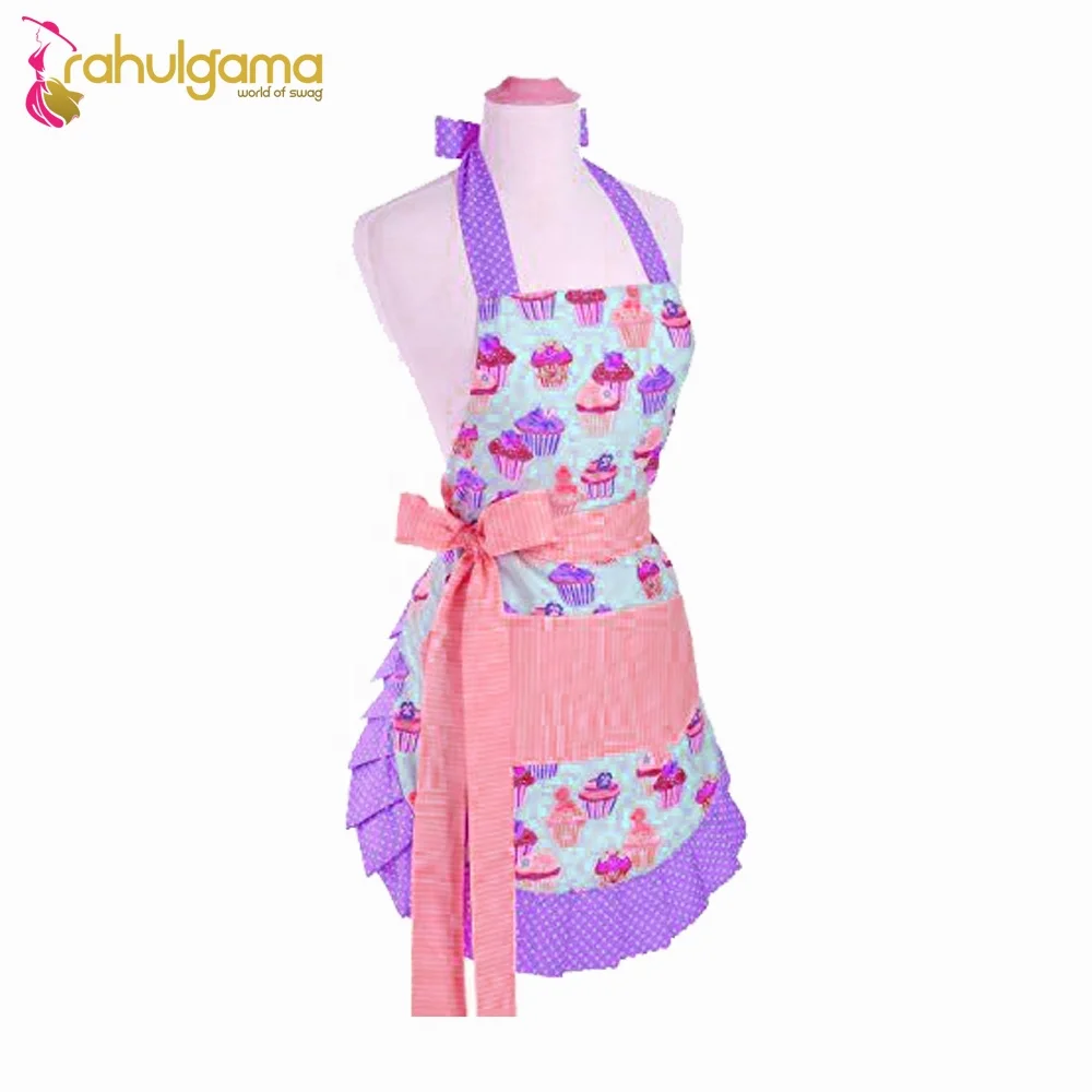 Customized Logo Printed Linen Aprons and Chef Hat Sleeves for Cooking Baking Gardening Painting Barber Kids Kitchen More