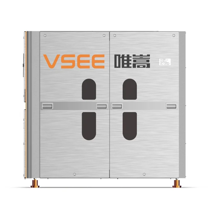 Glass optical sorting processing VSEE Glass recycling equipment Waste glass sorting machine