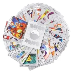 Poke mon card deck 55 pcs. TCG Silver - Limited Edition