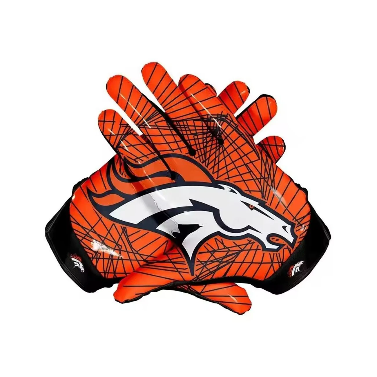 Спортивные перчатки на заказ, Высококачественные Американские футбольные перчатки, изготовленные на заказ, свои собственные дизайнерские перчатки