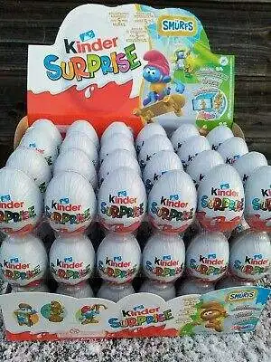 Original Kinder Bueno, Kinder Surprise eggs, Snickers, Chocolate, Twix, Kitkat, Bounty, Nutella