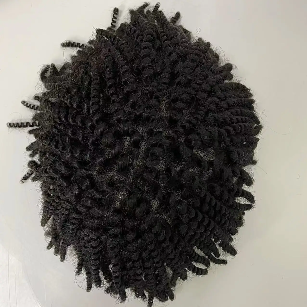 Brazilian Human Remy Hair Braids Hair Replacement 8x10 Lace Front Mono Toupees Best Quality Topper for Black Mens