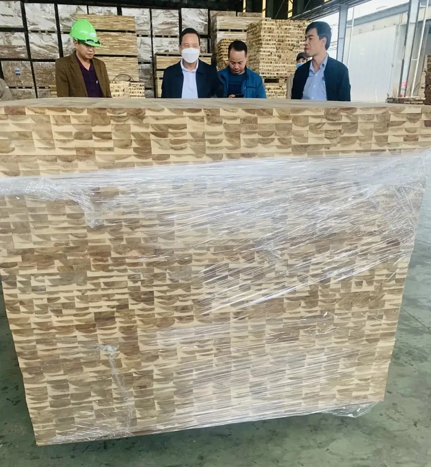 Good Wood rubberwood finger joint board AA/AB grade wood panel for indoor decoration furniture Factory Price