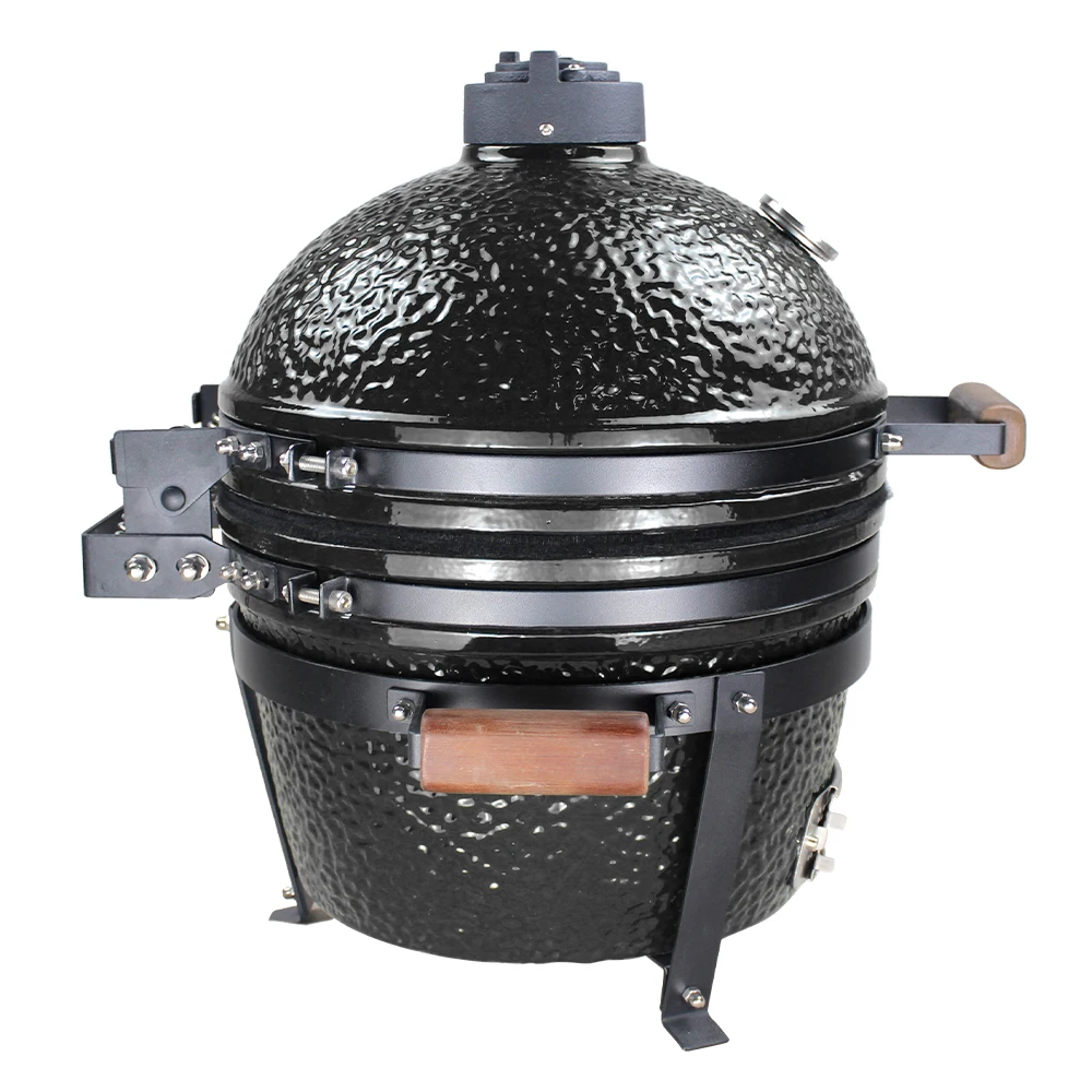KAMADO 16 Inch Mini Max Grill Charcoal Shaped Ceramic Grill for Outdoor Kitchen Home and Garden