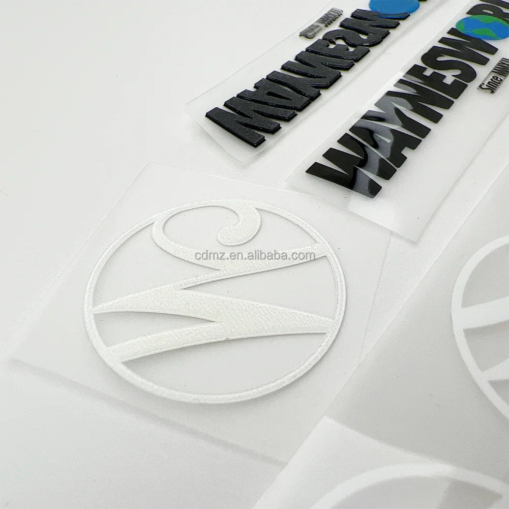 High Quality Custom Logo Printed Cute Bear Pet Heat Transfer Garment Wash Care Labels For T-shirt And Clothes