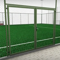 Wanhe 2023, оптовая продажа, высокое качество, закаленное стекло, весло, панорамный падель, теннисный корт