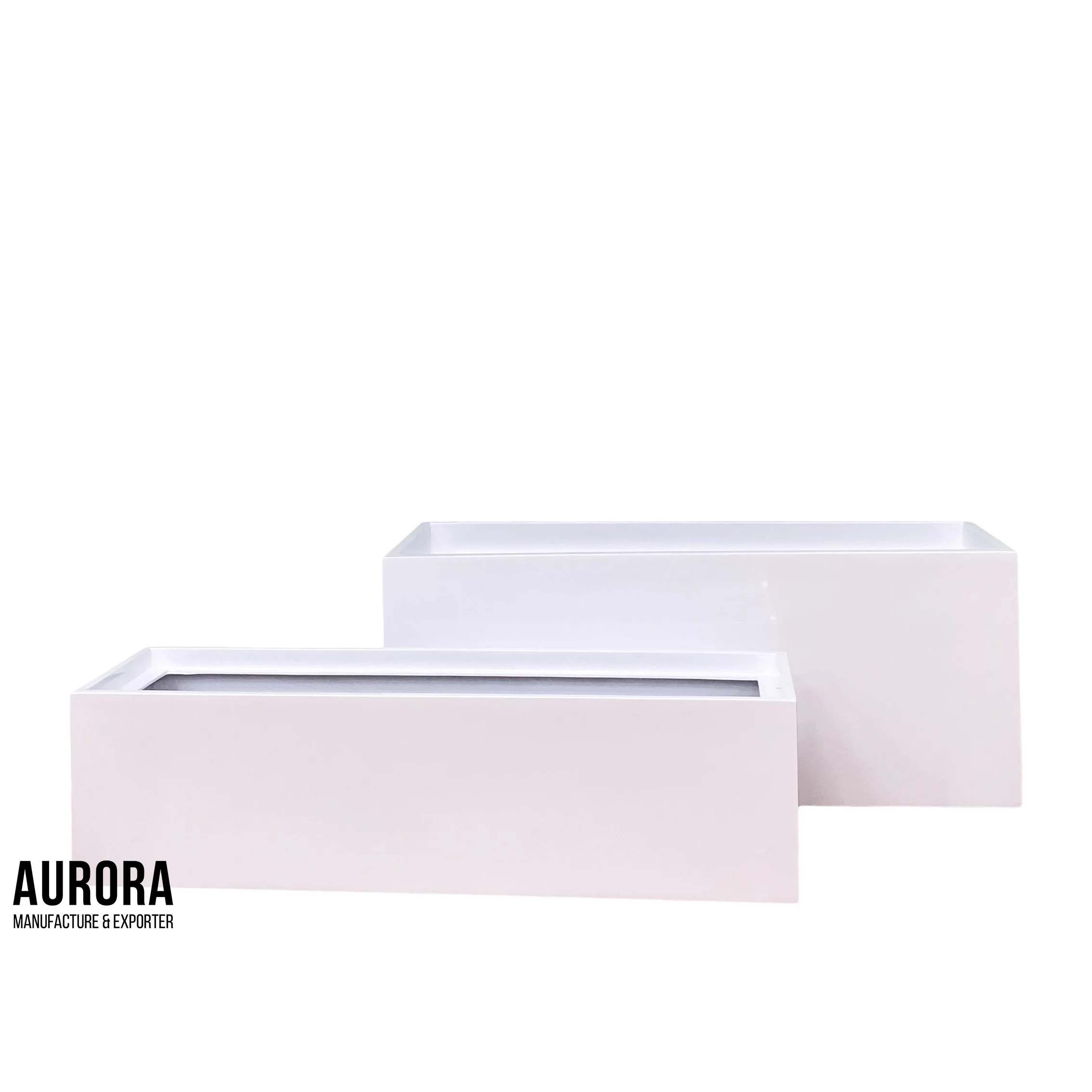 Vietnam Factory Factory Direct Sales Decorative Fiberglass Planter Garden Pots & Planters From Vietnamese Factory