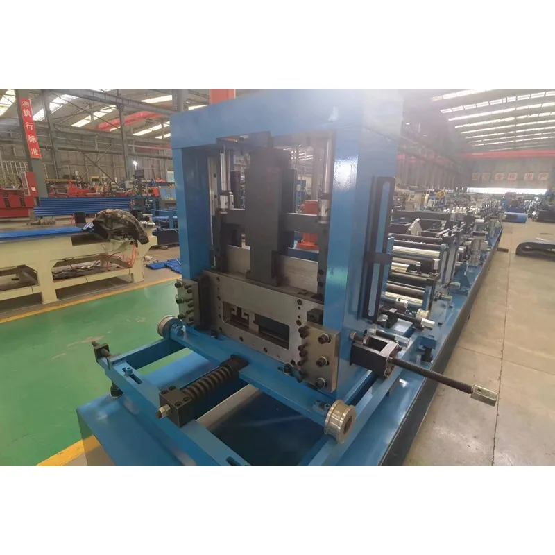 80-300 China Quick Size Changeable Fully Automatic Rolling Machinery 1-4mm C Z U  Steel Purlin Roll Forming Machine for Sale