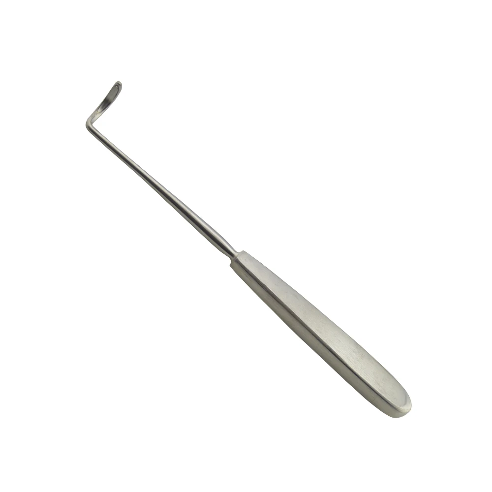 Wholesale Manufacture Deschamps Ligature Needle for the Left Hand Small Curved Sharp 20.0cm Medical Suppliers