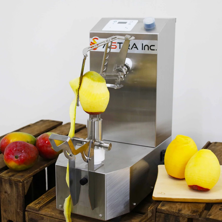 High yield small tabletop automatic mangoes melons electric stainless fruit peeler made in Japan