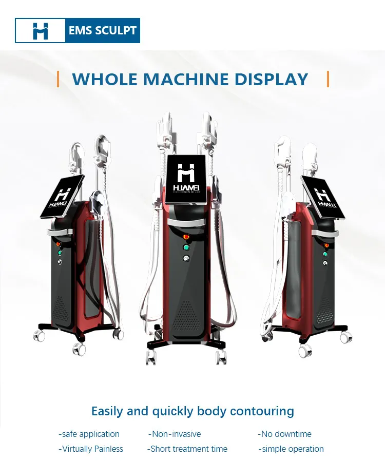 2023 Factory Direct HI EMS ZERO Machine 4 Handles Electrical Muscle Stimulation Fat Burning Body Shaping Sculpting machine