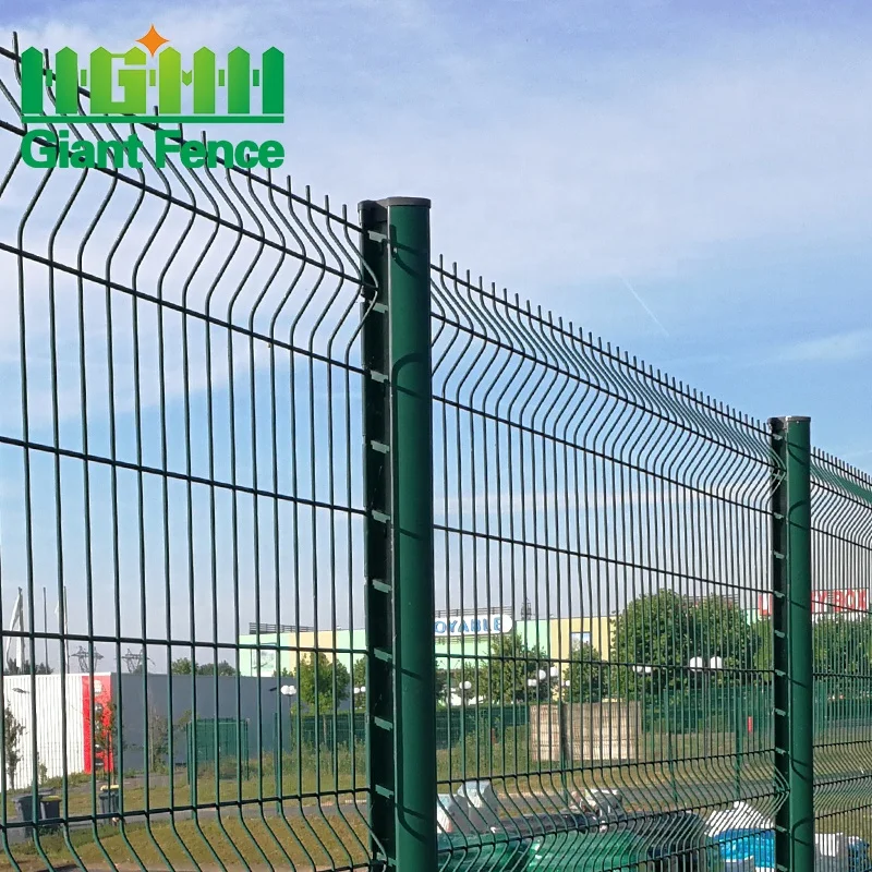 Outdoor Garden Wire Mesh Fences for Sale Welded Wire Mesh Galvanized 3D PVC Steel Frames Security Punching Service Included