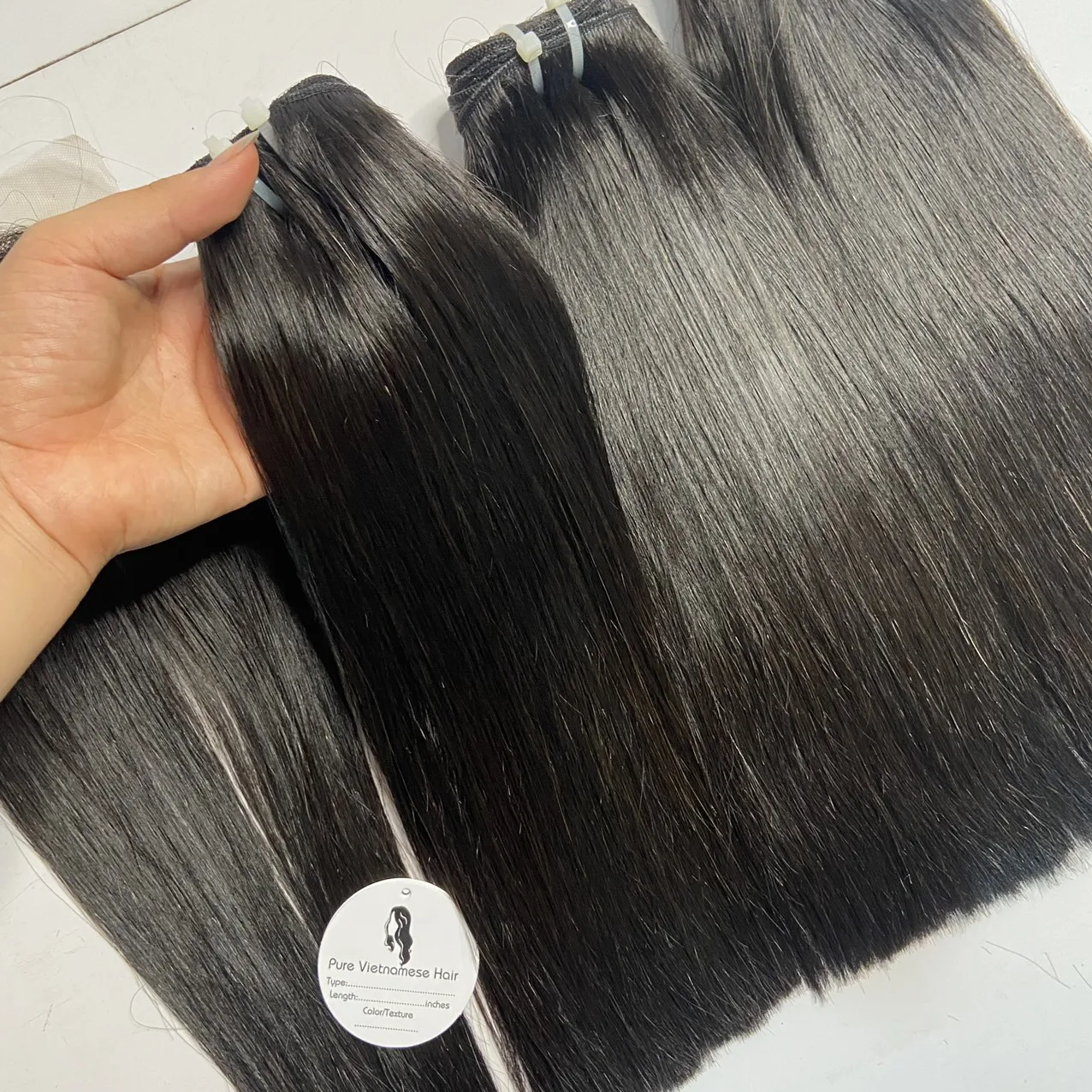 Super soft straight bone hair without tangles