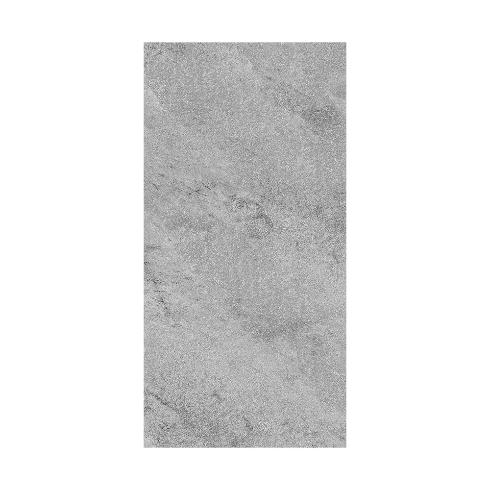 Luxury High Quality Zoe Light Grey Floor Tiles 600x1200mm Polished Modern Design for Interior Room Use Custom Size Available