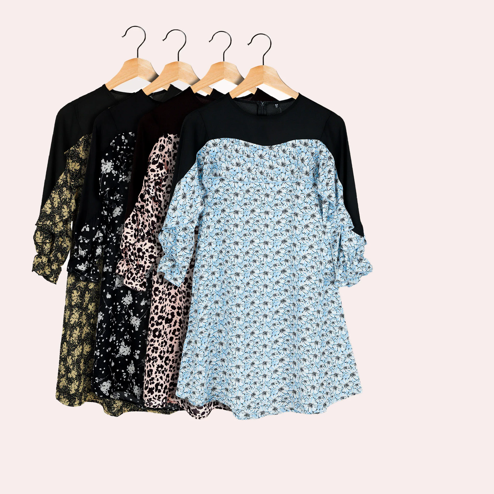 2024 Elegant Women Long Sleeves Ladies woman tops fashionable loose Chiffon blouse Custom design ladies shirt blouse tops