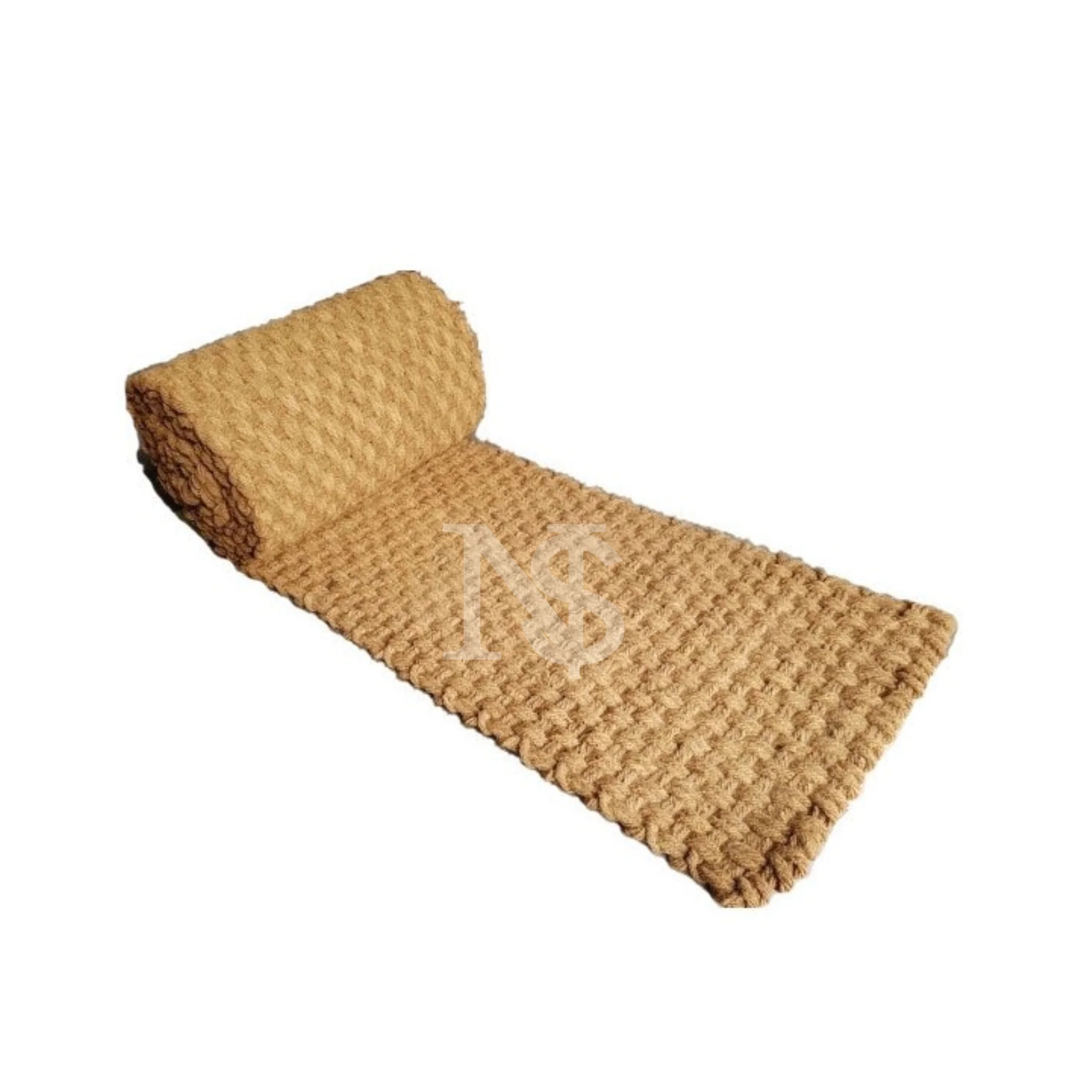 2024 Eco-Friendly Coir Mat Woven from Coir Fiber and Rope Custom Size Thickness Vietnam Origin Coco Light up