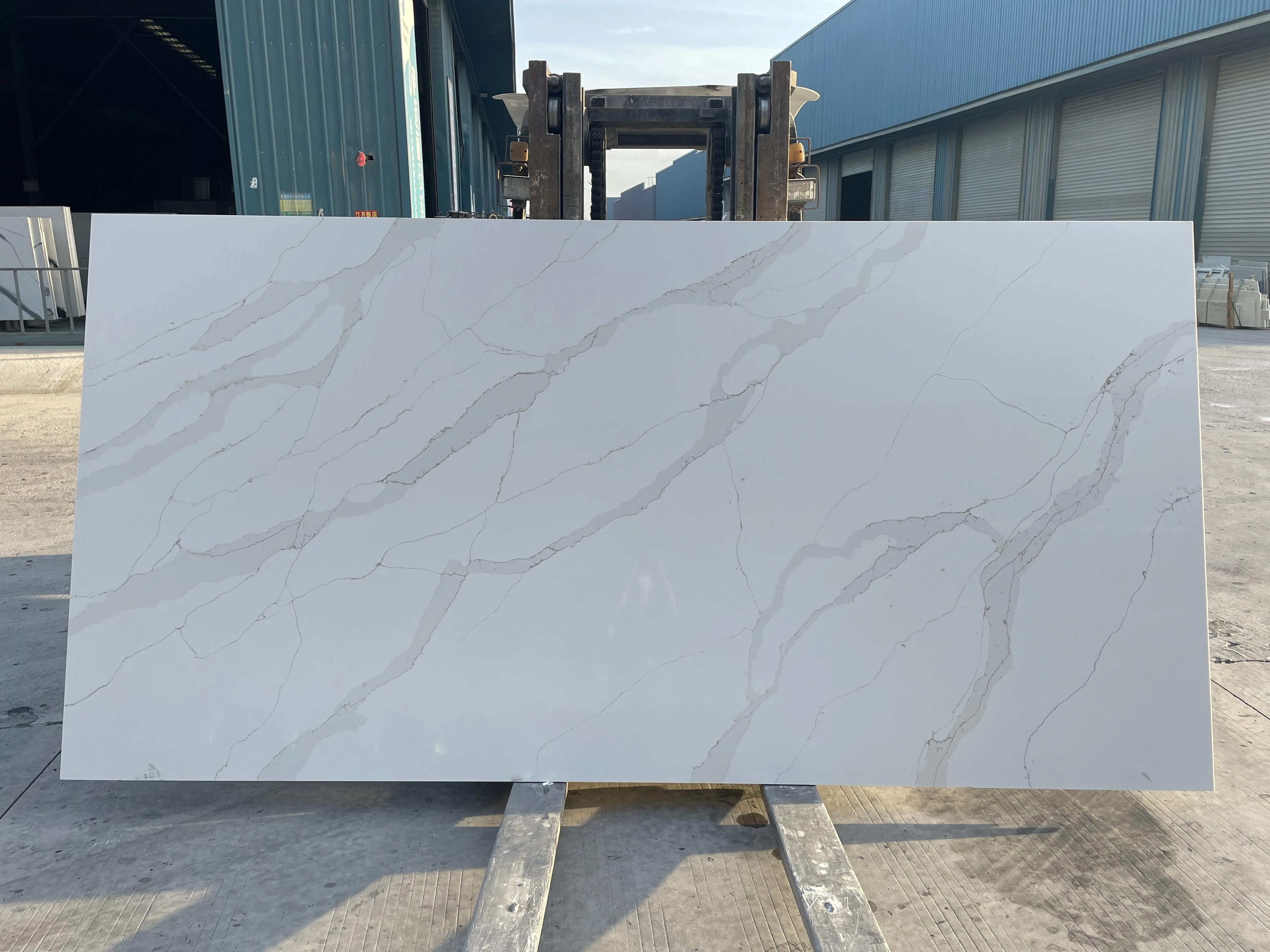 Imperial Calacatta Quartz Countertops Vanity Tops Table Tops-the Preferred Choice Refined Aesthetics Uncompromising Performance