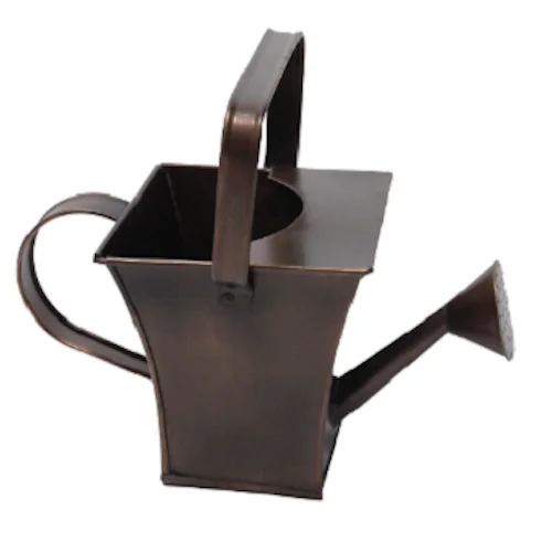 Home Garden Daily Usage Metal  Water Can Superior Quality Iron Metal Modern Design Custom Shape Watering Can