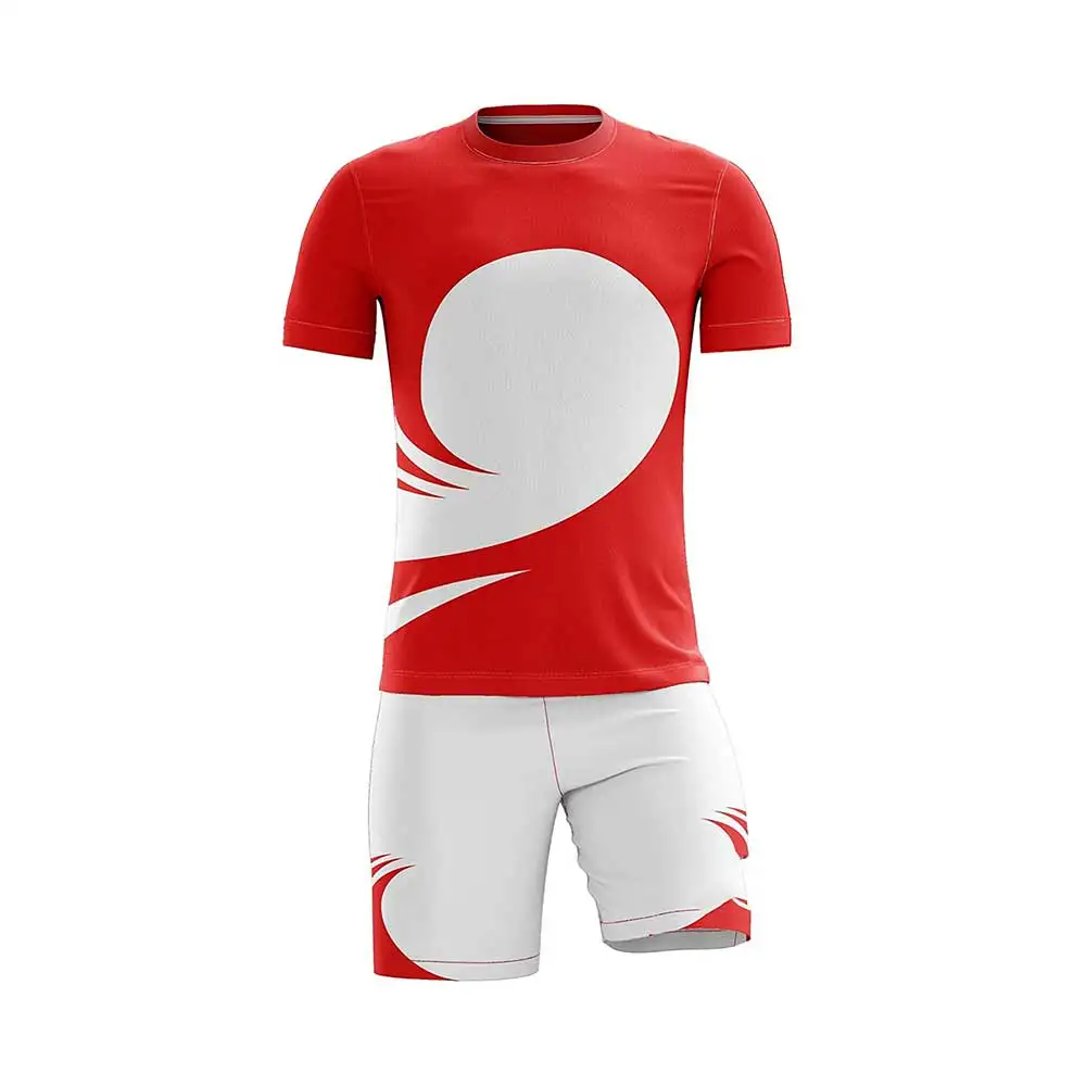Custom OEM Logo Men Team Sublimation Sports Soccer Wear T Shirts Uniform Football Jersey