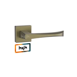 Guangdong-hyh Hardware Zinc Alloy Competitive Price Privacy Door Locks Gold Door Handle Lock Lever Door Lock Handle