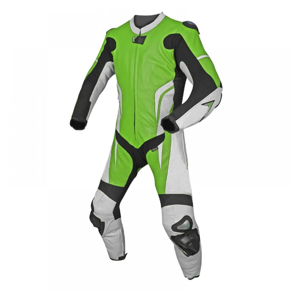 Waterproof Leather Motorbike Leather Suit Top Quality Men Bike Riding Racing Leather Suit