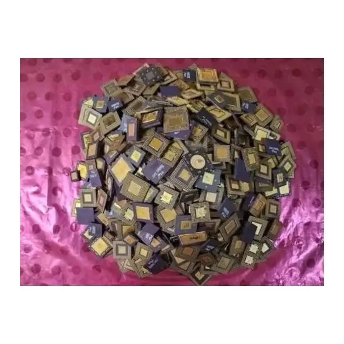 Top Quality Pure CPU Processor Scrap Gold Recovery Ceramic CPU Scrap For Sale At Cheapest Wholesale Price