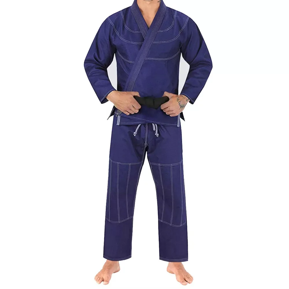 Low price jiujitsu uniform white Double Weave BJJ Judo GI Kimono cotton Judo suit Judo uniform whole sale rates top quality