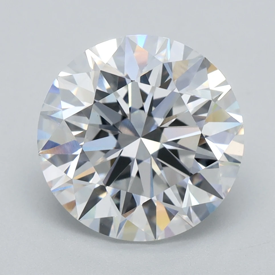 IGI Lab Grown Diamonds 3.3 ct  White Round Shape Loose Lab Diamond E VS1 for Engagement Ring or Jewelry Making
