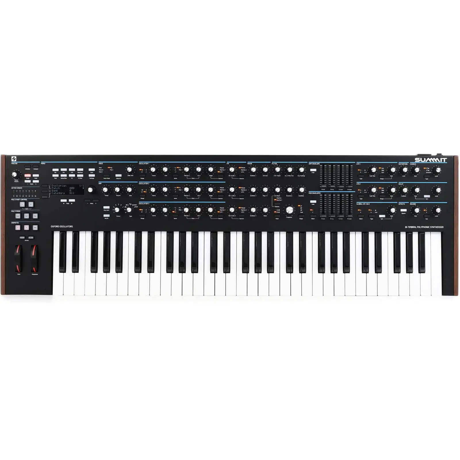 Original NovationS SummitS Two-part 16-Voice 61-Key Polyphonic Synthesizer for SALE